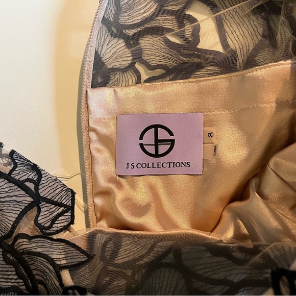 NWT JS Collections Soutache Lace midi dress sz 8 - Picture 8 of 11